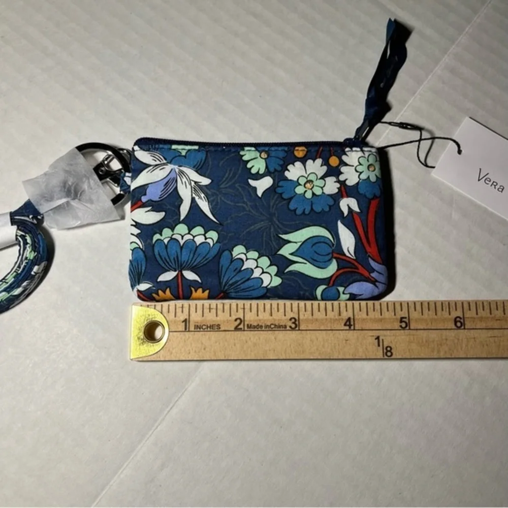 Vera Bradley‎ Zip ID & Lanyard Floral Bursts New with Tags